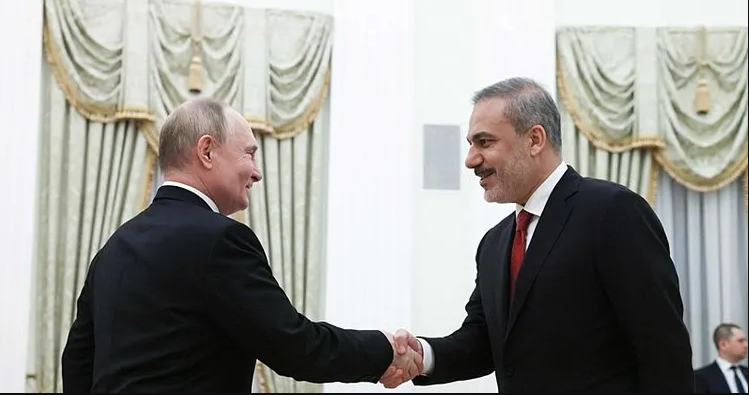 Dışişleri Bakanı Fidan, Rusya Devlet Başkanı Putin İle Görüştü!