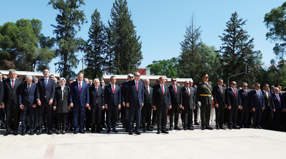 Başkan Altay KKTC’de Kıbrıs Barış Harekatı’nın 50. Yıl Dönümü Törenlerine Katıldı
