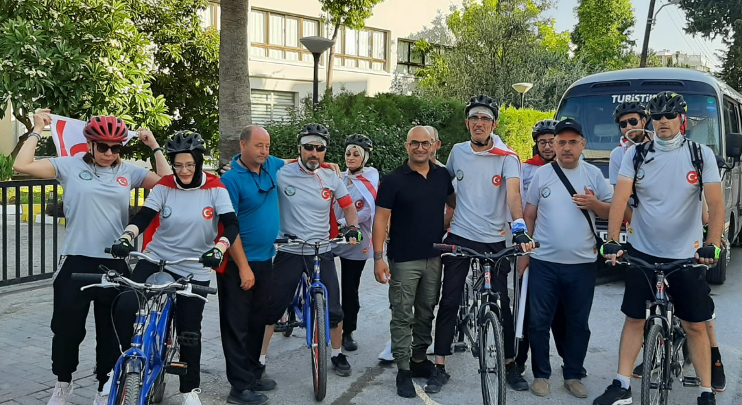 Konya’daki Görme Engelliler KKTC’de Pedal Çevirdi!