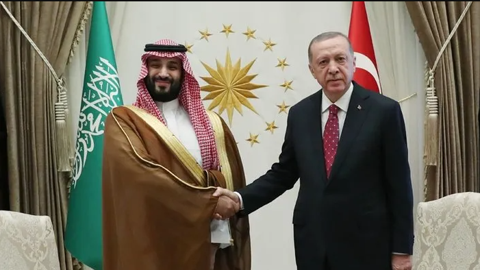 Cumhurbaşkanı Erdoğan Suudi Arabistan Veliaht Prensi ile görüştü