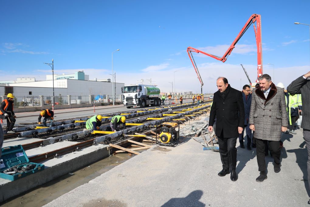 Başkan Altay, Stadyum-Şehir Hastanesi Tramvay Hattı Projesini inceledi! 