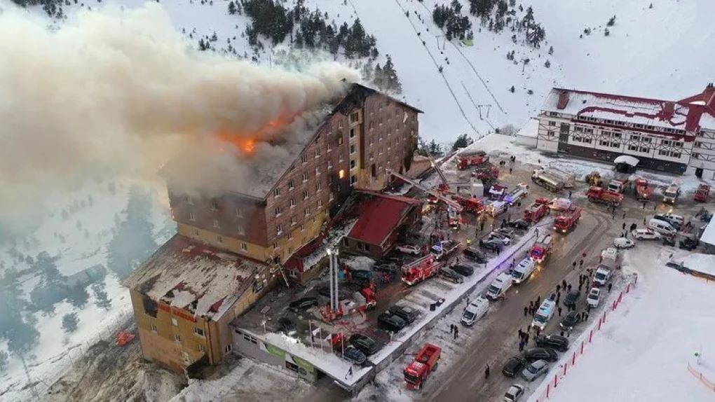 Bolu'daki Yangın Faciasının Başlangıç Noktası Belli Oldu! İşte İtfaiye Raporu!