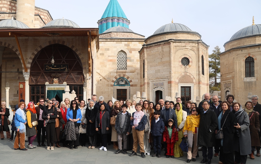 Büyükelçiler Konya’nın Tarihi ve Kültürel Mirasına Hayran Kaldı