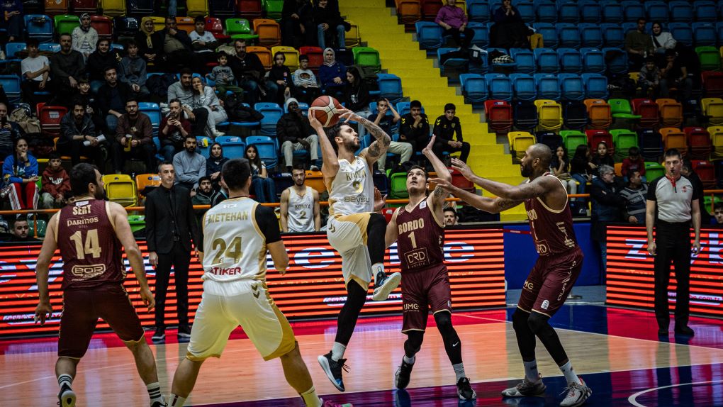 Konya Büyükşehir, Bandırma Bordo Basketbol’a Şans Tanımadı!