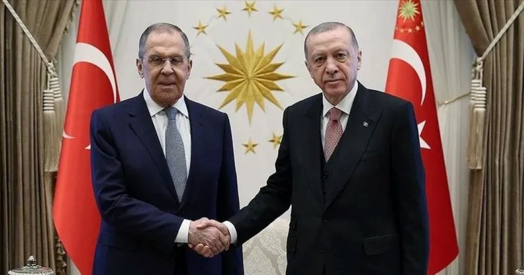 Cumhurbaşkanı Erdoğan, Rusya Dışişleri Bakanı Lavrov'u Kabul Etti!