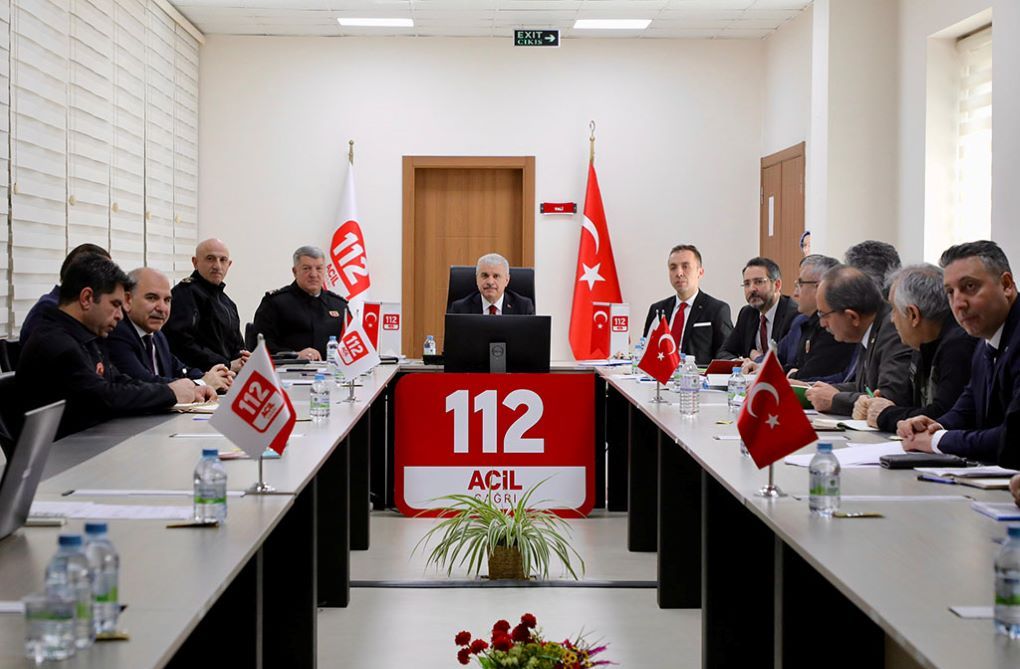 Konya'da 112 Acil Çağrı Hizmetleri İl Toplantısı Gerçekleştirildi!