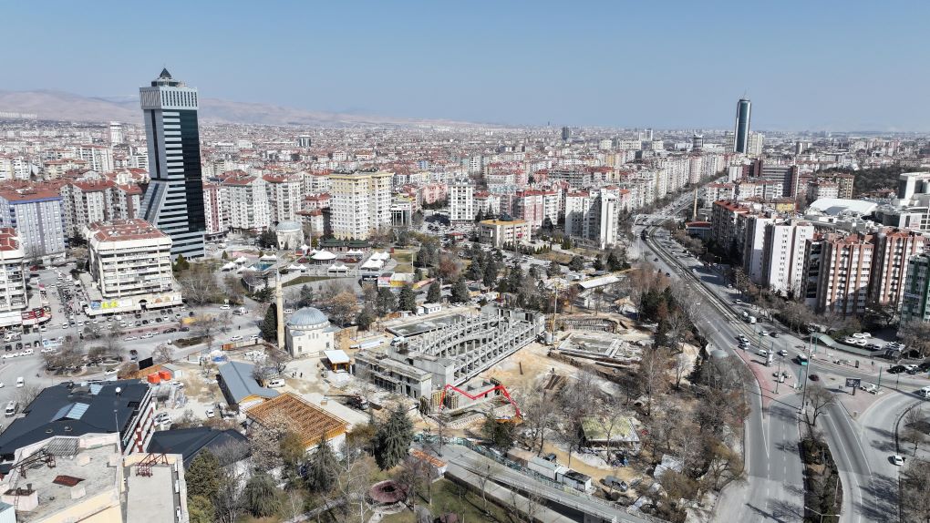 Konya’da Türkiye’nin Örnek Kütüphanelerinden Birisi İnşa Ediliyor!