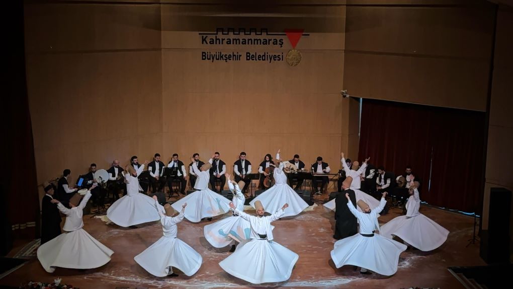 Konya Büyükşehir, Kahramanmaraş’ta Tasavvuf Musikisi ve Sema İcra Etti!