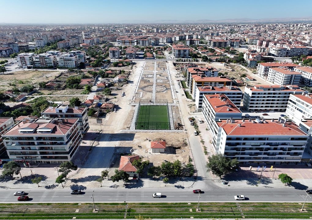 Karatay Belediyesi’nden Çimenlik Mahallesine Dev Park!
