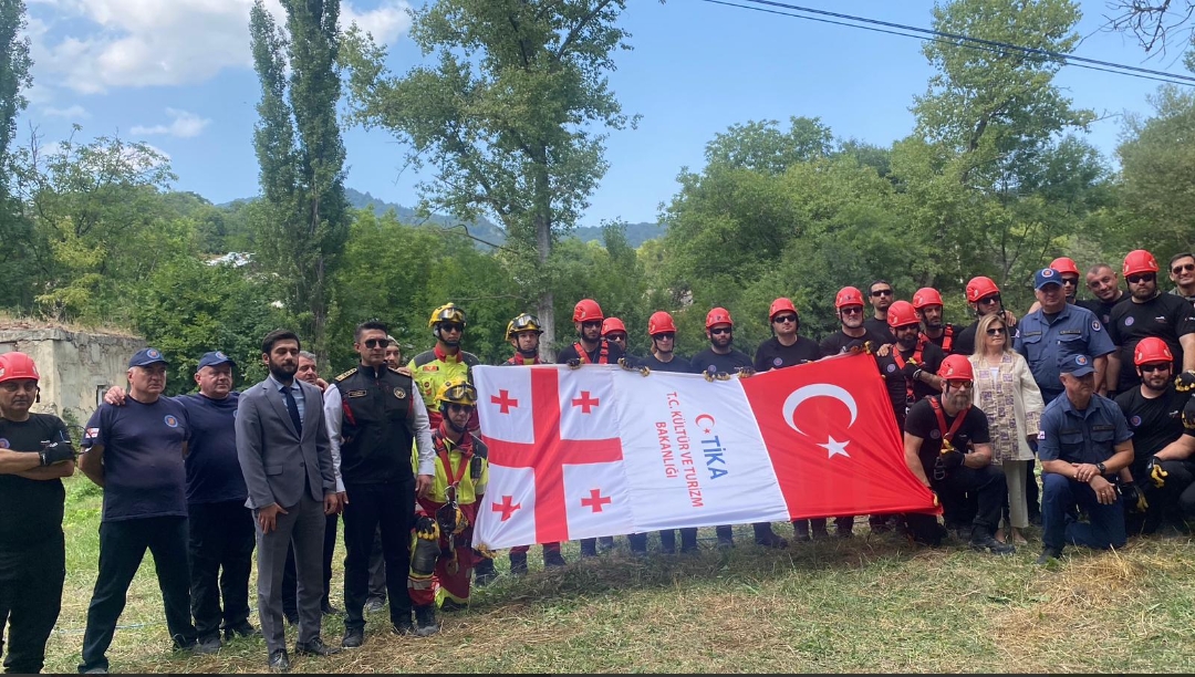 Konya İtfaiyesi’nden Gürcistan’da Başarılı Arama Kurtarma Eğitimi