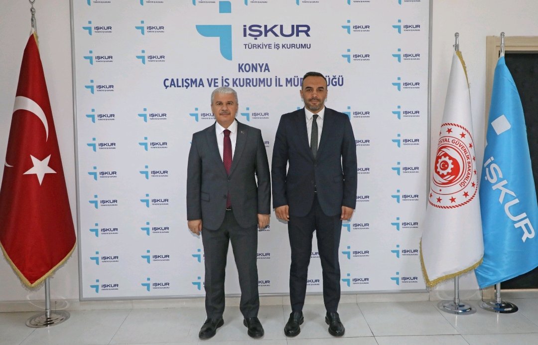 Konya Valisi Akın’dan İşkur’a Ziyaret