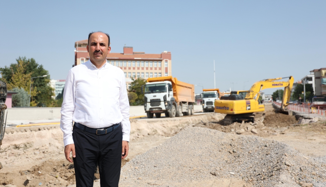 Başkan Altay: “Adliye – Şehir Hastanesi Raylı Sistemi Yıl Sonundan Önce Tamamlanacak”