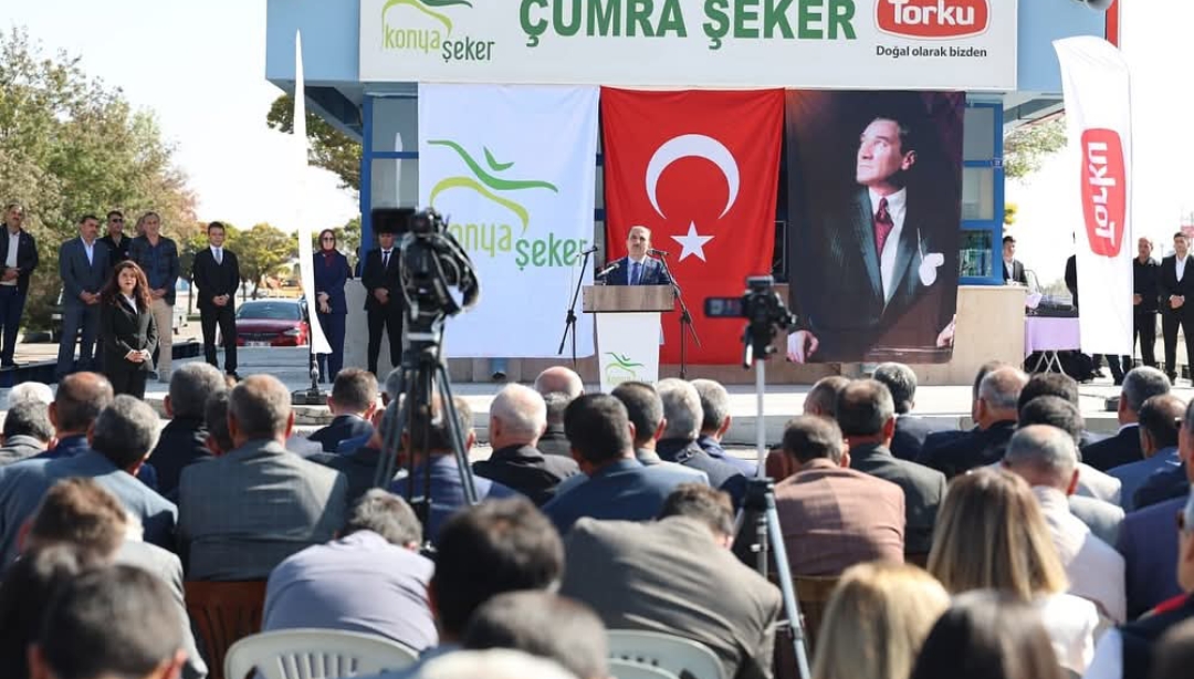 Başkan Altay, Çumra Şeker Fabrikası’nda Pancar Alım Kampanyası Açılışına Katıldı 