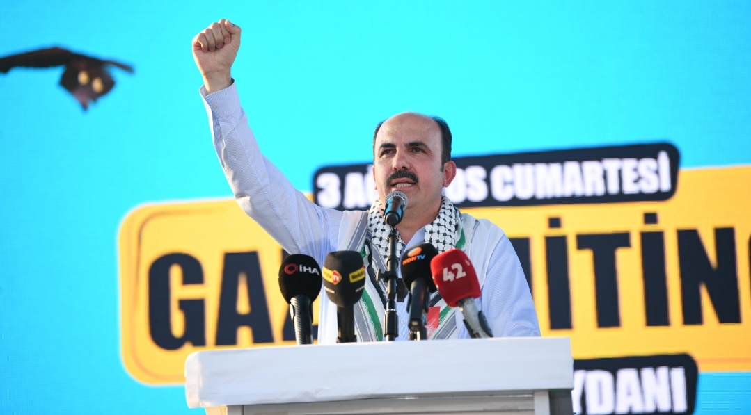 Başkan Altay: “Mazlumun yanında, zalimin karşısında olmaya devam edeceğiz”