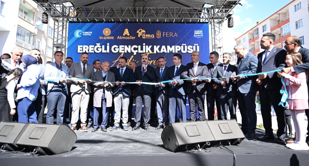 Konya’nın En Büyük Gençlik Kampüsü Ereğli’de Açıldı