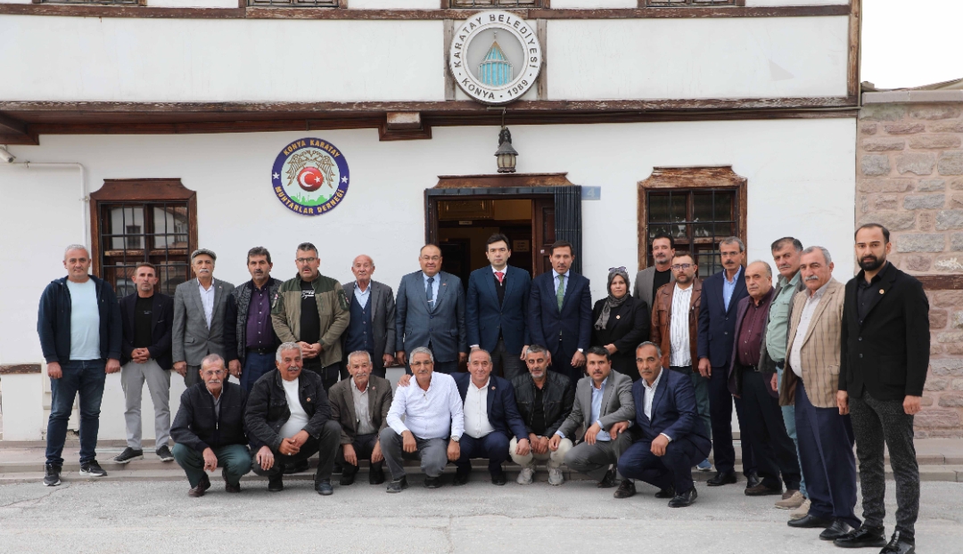 Başkan Hasan Kılca ve Kaymakam Cengiz Ayhan Muhtarlarla Bir Araya Geldi