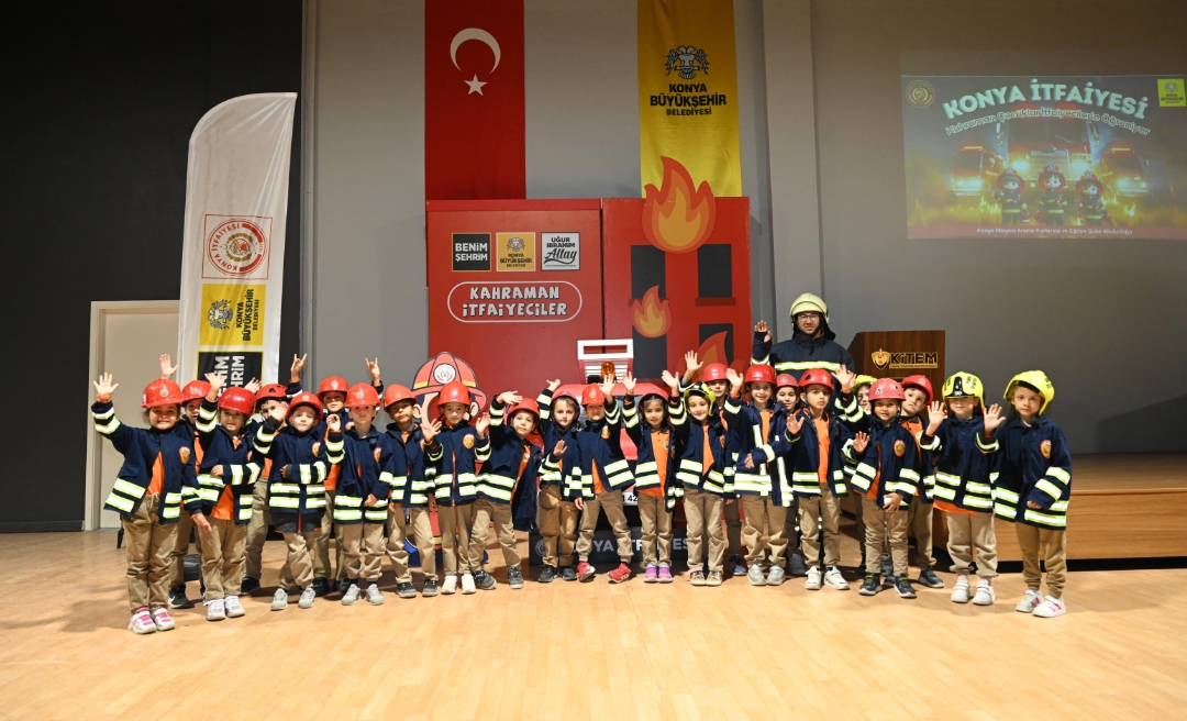 Konya Büyükşehir’den Miniklere Hayat Kurtaran Eğitim