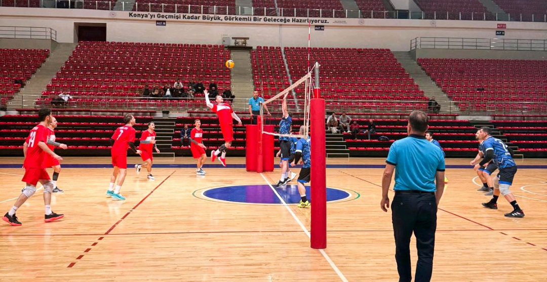 Konya’da Voleybol Heyecanı Zirveye Çıktı