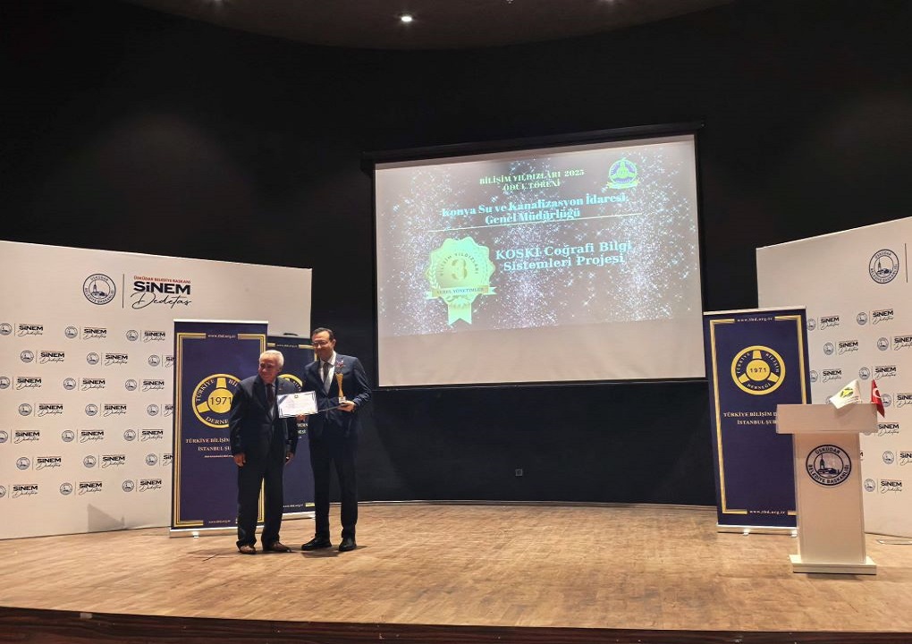 KOSKİ’nin Yerli ve Milli CBS Projesine “Bilişim Yıldızları 2025” Ödülü