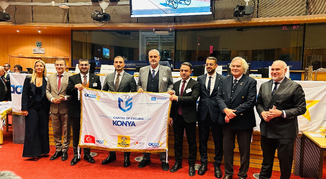Konya’ya 2026 Avrupa Bisiklet Başkenti Unvanı