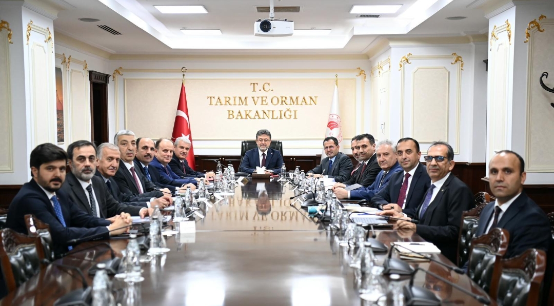 Konya Protokolünden Ankara’da Tarım ve Orman Bakanı Yumaklı’ya Ziyaret