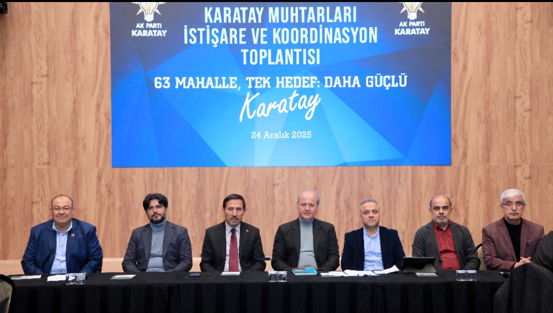 Karatay’da Muhtarlarla Güç Birliği