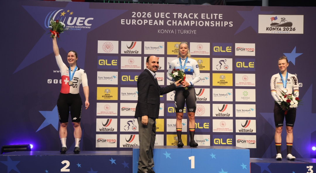 2026 UEC Elit Avrupa Pist Bisikleti Şampiyonası Konya’da Start Aldı
