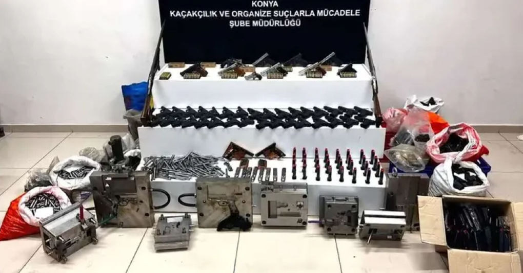 Konya’da Yasa Dışı Silah İmalatına Büyük Operasyon!