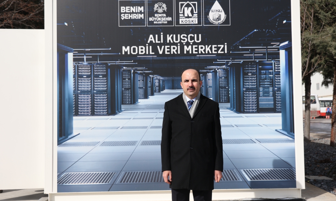 Başkan Altay KOSKİ Mobil Veri Merkezini İnceledi