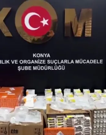 Konya’da Suç Şebekelerine Büyük Darbe: Yüzlerce Silah Ve Tonlarca Kaçak Akaryakıt Ele Geçirildi