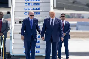 ABD Başkanı Trump Ankara’da! Cumhurbaşkanı Erdoğan-Trump Görüşmesi Başladı!