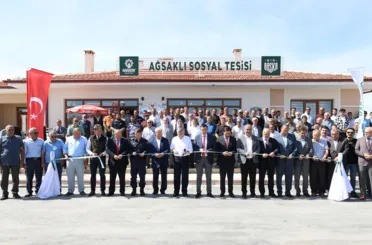 Ağsaklı Sosyal Tesisi Hizmete Açıldı