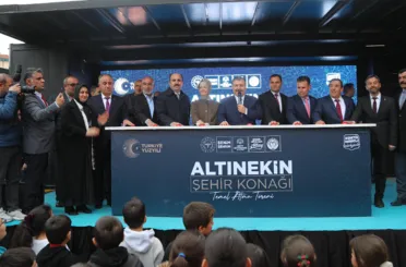 Altınekin Şehir Konağı’nın Temeli Bakan Koca’nın Katılımıyla Atıldı