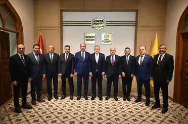 Bakan Bak ve AK Parti Genel Başkan Yardımcısı Büyükgümüş Başkan Altay’ı Ziyaret Etti