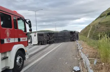 Balıkesir’de Yolcu Otobüsü Faciası: 38 Kişi Yaralandı