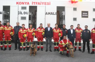 Başkan Altay BÜSAN İtfaiye Merkezi’nin Açılışını Yaptı