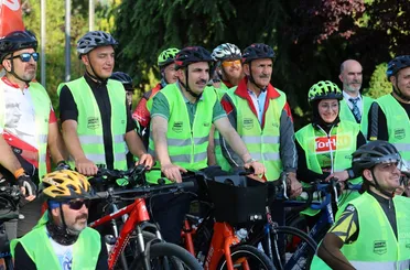 Başkan Altay Dünya Bisiklet Günü’nde Bisikletseverlerle Pedal Çevirdi