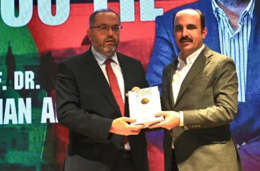 Başkan Altay, Prof. Dr. Afyoncu’nun “Filistin’de 400 Sene” Konulu Konferansına Katıldı