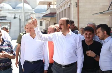 Başkan Altay Türbeönü Çarşılarında Esnafla Buluştu