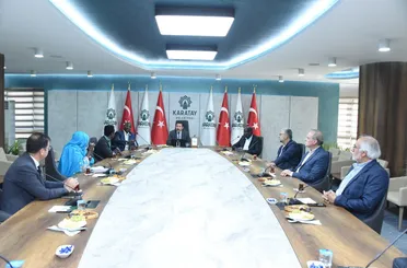 Çad Heyeti Karatay’ı Ziyaret Etti