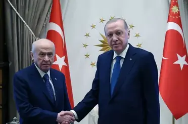 Cumhurbaşkanı Erdoğan ile Bahçeli Beştepe'de Bir Araya Geliyor! Zirvede Gündem Güvenlik !