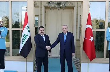 Cumhurbaşkanı Erdoğan Irak Başbakanı Sudani’yi kabul etti!