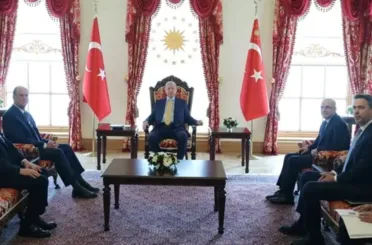 Cumhurbaşkanı Erdoğan, Küresel Finansın Önemli İsmi Fink’i Kabul Etti!