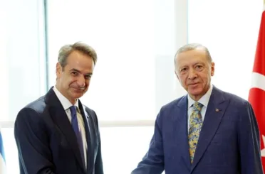 Cumhurbaşkanı Erdoğan Miçotakis'i kabul etti! ABD'de yoğun diplomasi trafiği