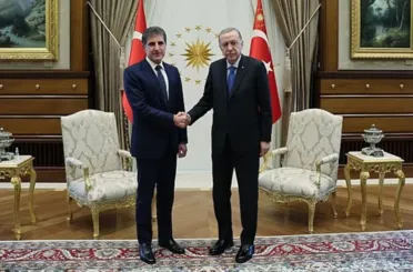 Cumhurbaşkanı Erdoğan Neçirvan Barzani ile görüştü!
