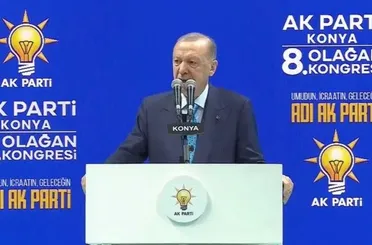 Cumhurbaşkanı Erdoğan'dan Konya İl Kongresi'nde Önemli Açıklamalar!