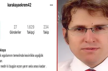DOKTOR EKREM KARAKAYA’NIN SOSYAL MEDYA METNİ YÜREK YAKTI