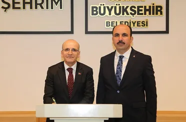 Hazine ve Maliye Bakanı Şimşek Başkan Altay’ı Ziyaret Etti
