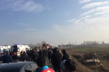 Iğdır’da askeri araç kaza yaptı: 12 asker yaralandı