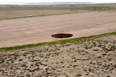 Karapınar’da yeni obruk